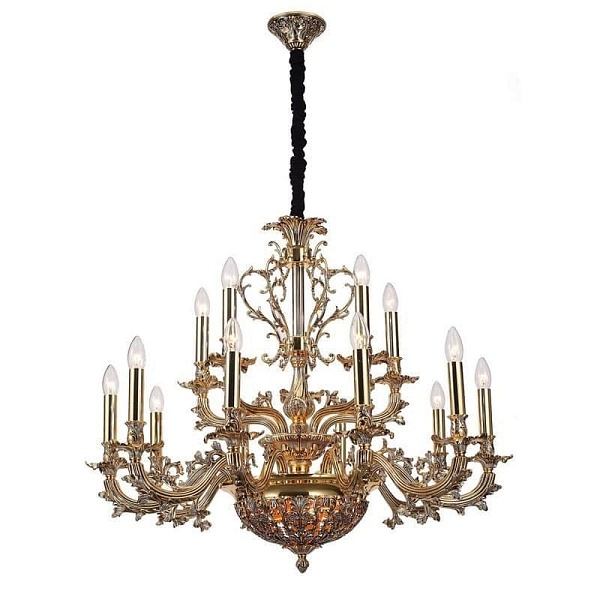 Люстра подвесная LUCIA TUCCI Firenze Antique Gold Firenze 1780.15.3 Antique Gold